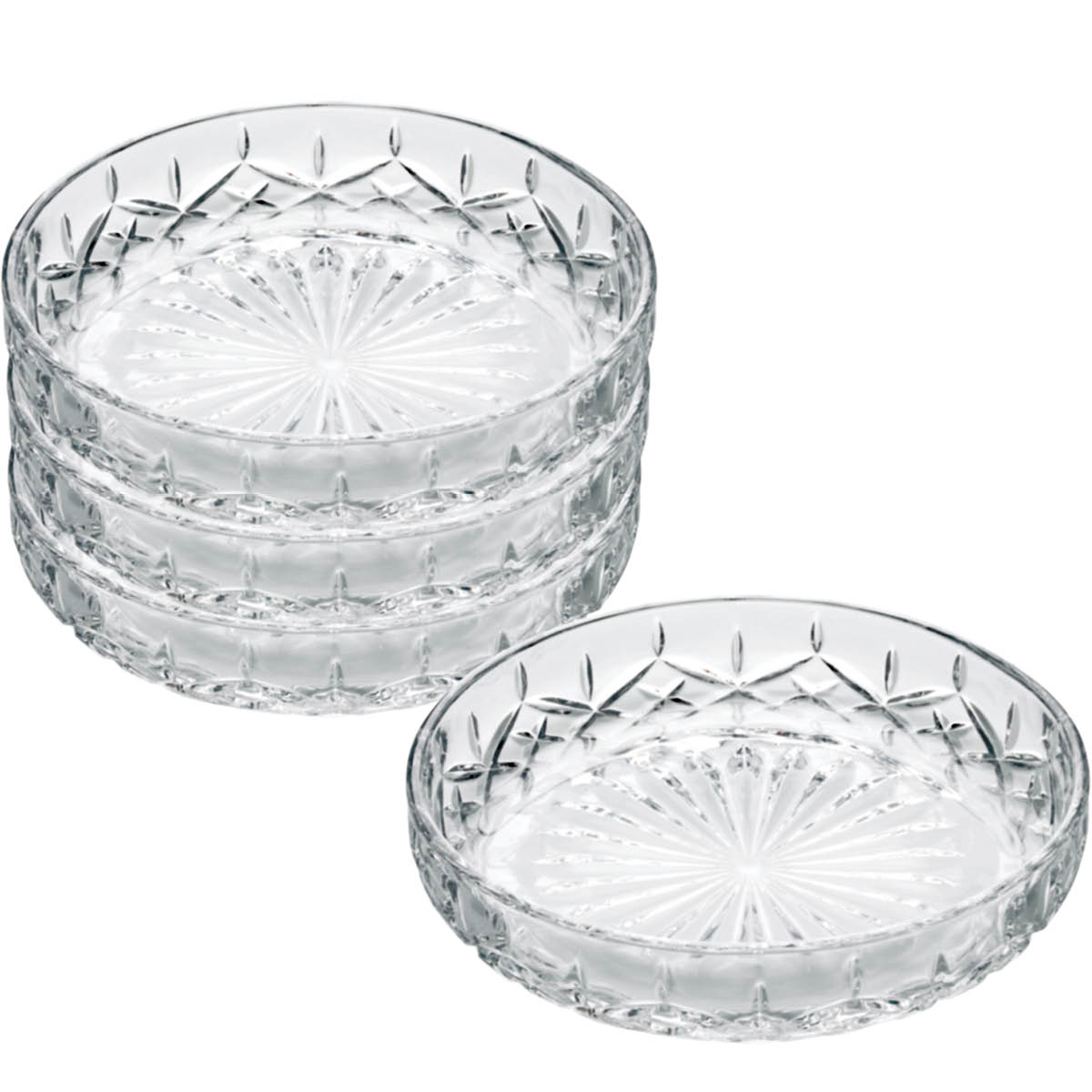 Aida - Harvey Glassassiett 16 cm 4-Pack