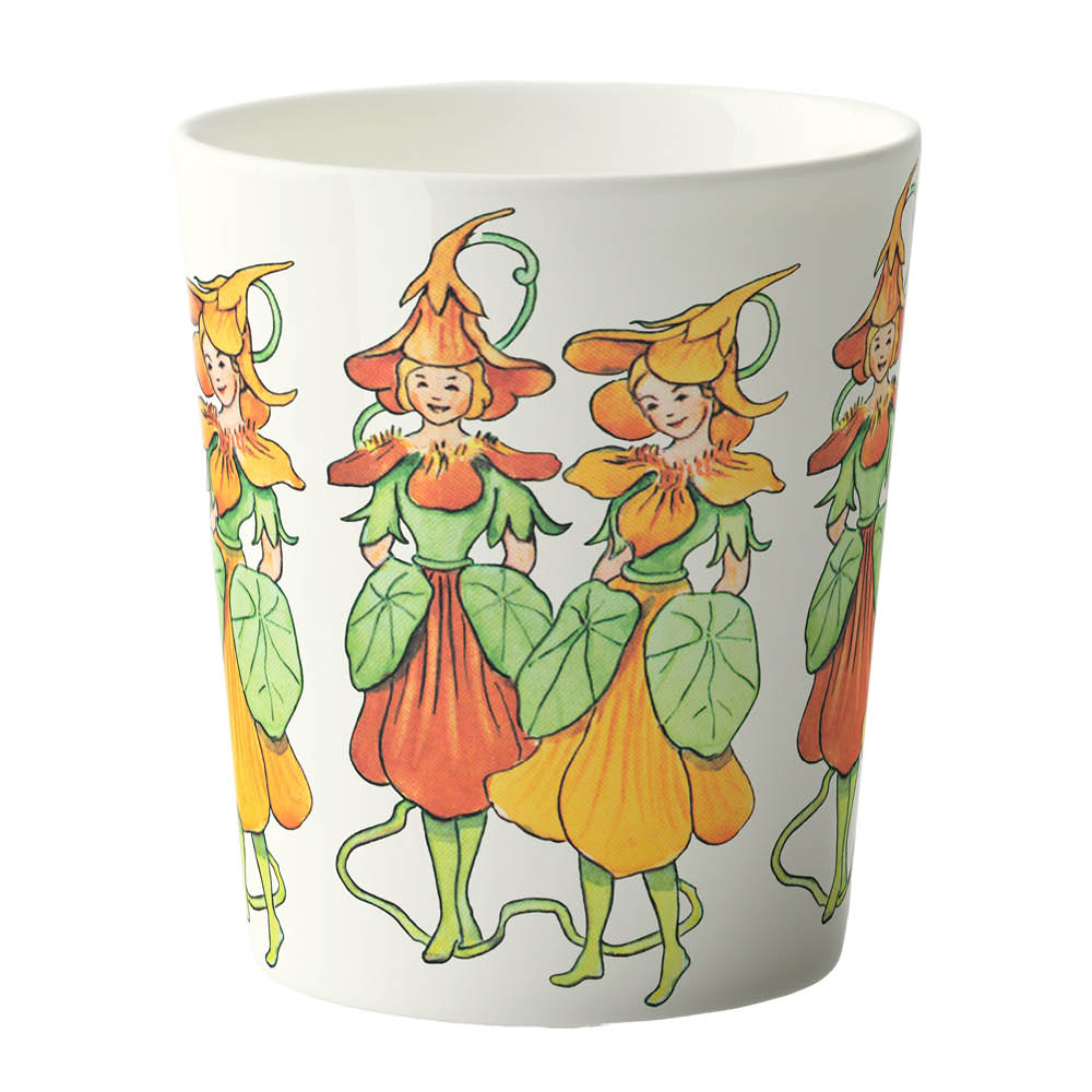 Design House Stockholm – Elsa Beskow Nasturtium mugg 28 cl vit