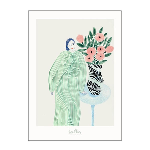 La Poire poster 50x70 cm poppy pause