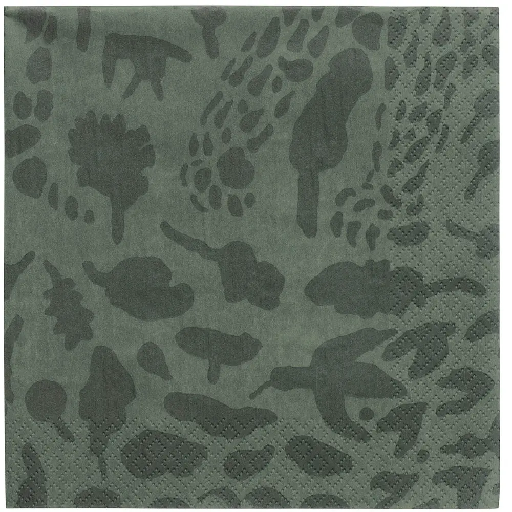 Oiva Toikka Collection serviett 33x33 cm cheeth grønn