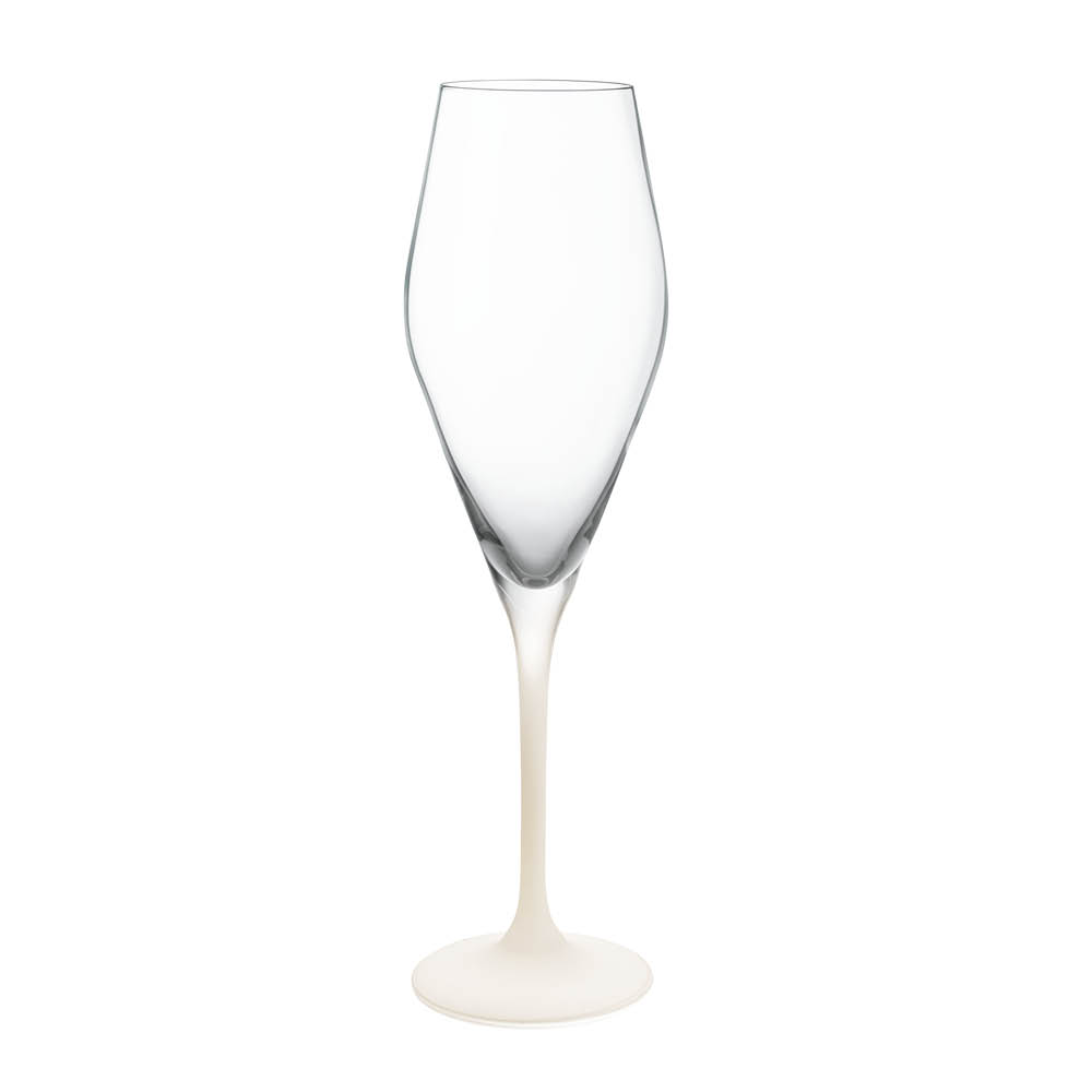 Villeroy & Boch - Manufacture Rock Blanc Champagneglas 25 cl 4-pack Vit
