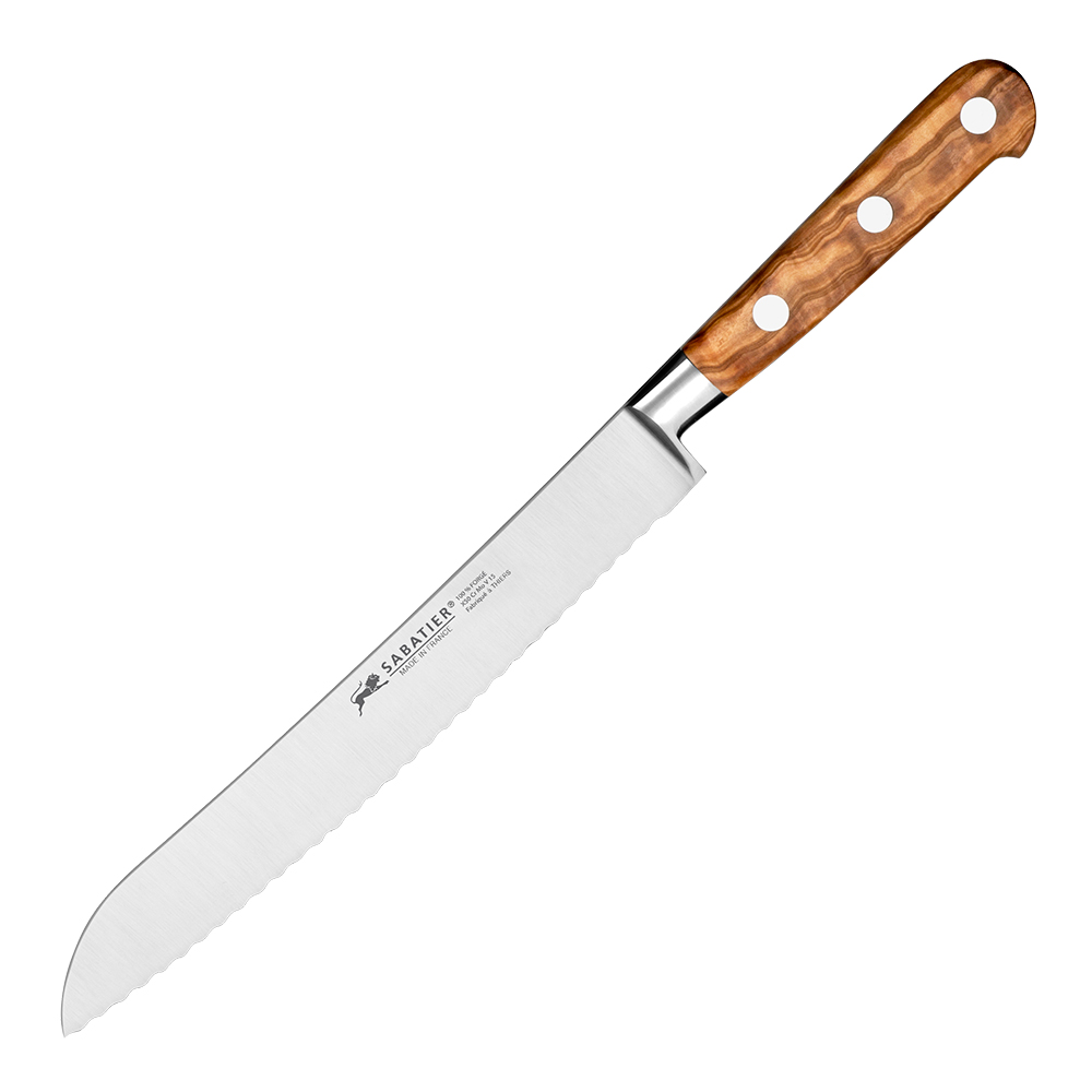 Sabatier – Ideal Provence Brödkniv 20 cm Stål/olivträ