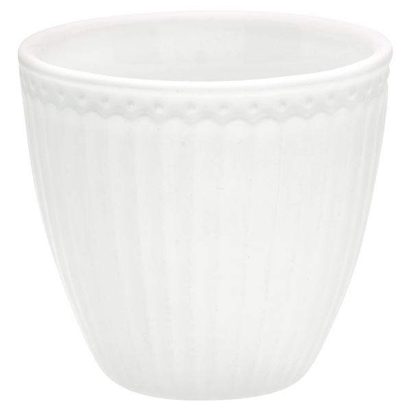 GreenGate – Everyday Alice lattemugg 35 cl white