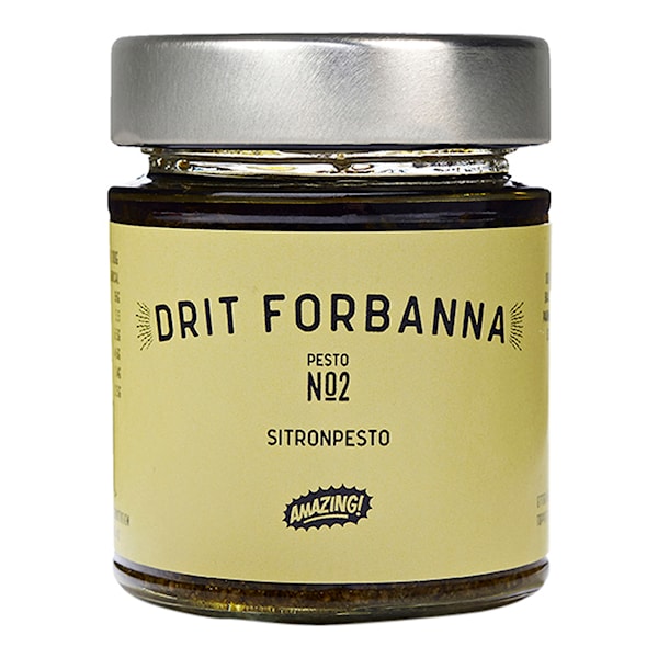 Drit Forbanna Pesto Citron 135 g