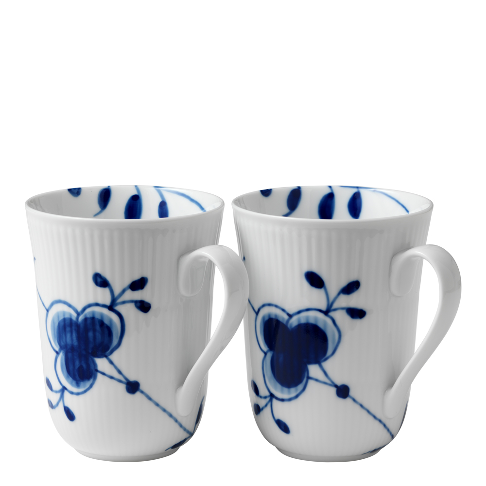 Royal Copenhagen – Blue Fluted Mega Mugg 36 cl 2-pack