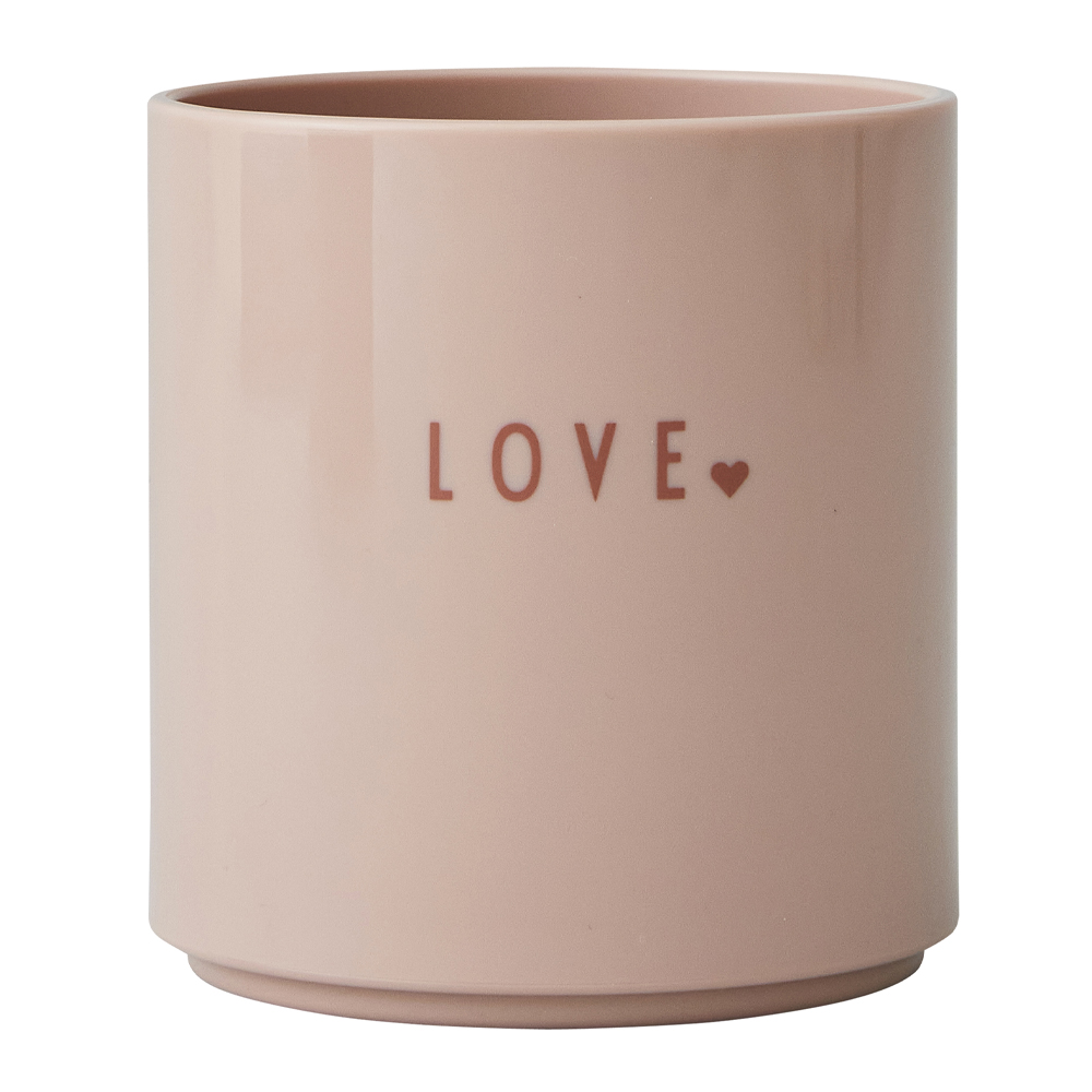 Design Letters – Mini Favourite Mugg 17,5 cl Love Nude