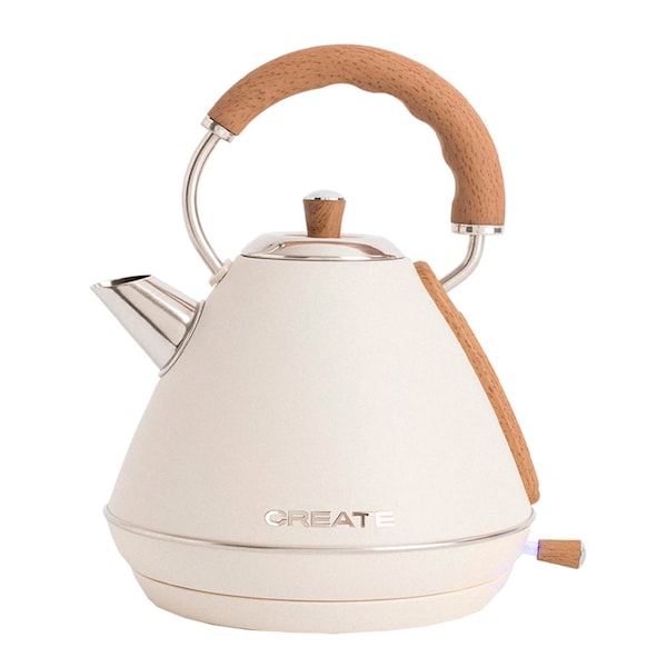 Kettle Retro Vattenkokare 1,7 L off white