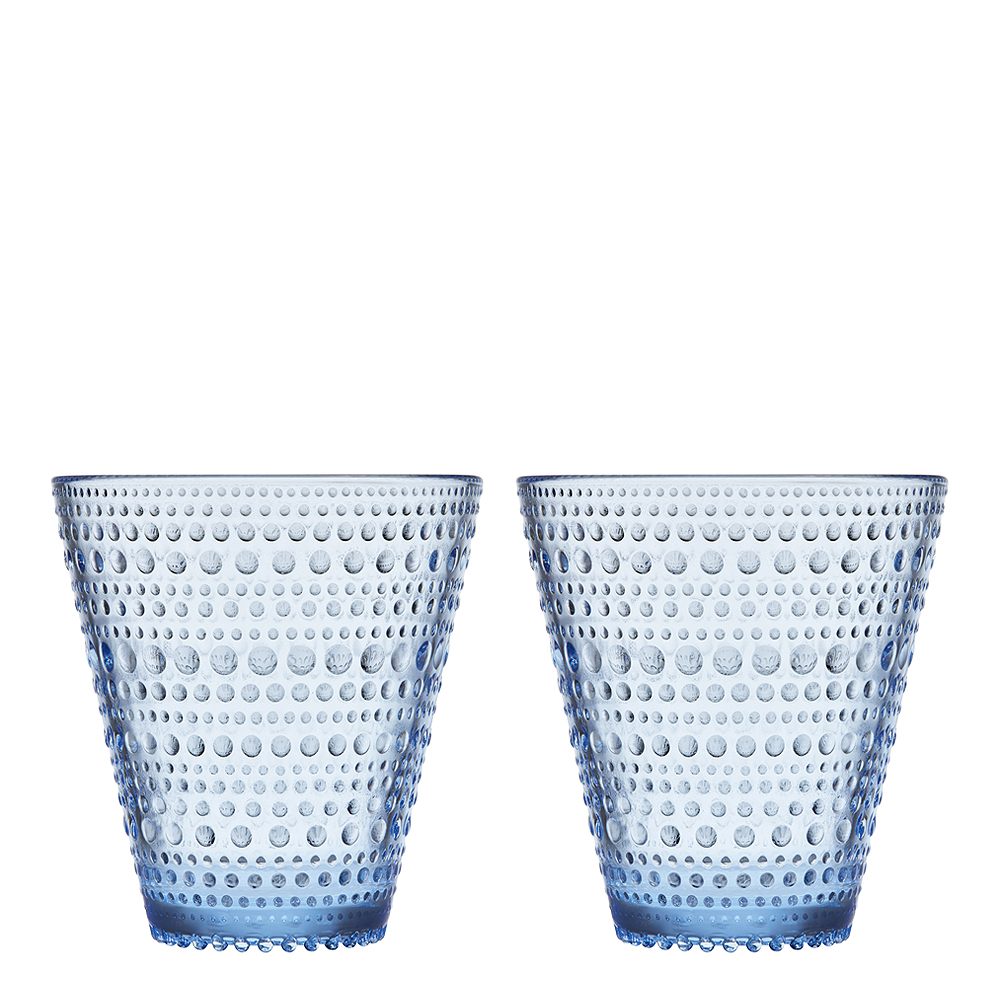 iittala – Kastehelmi Tumbler 30 cl 2-pack Aqua