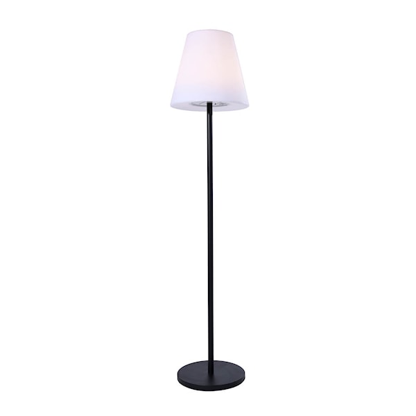 Glow golvlampa 150 cm svart/vit