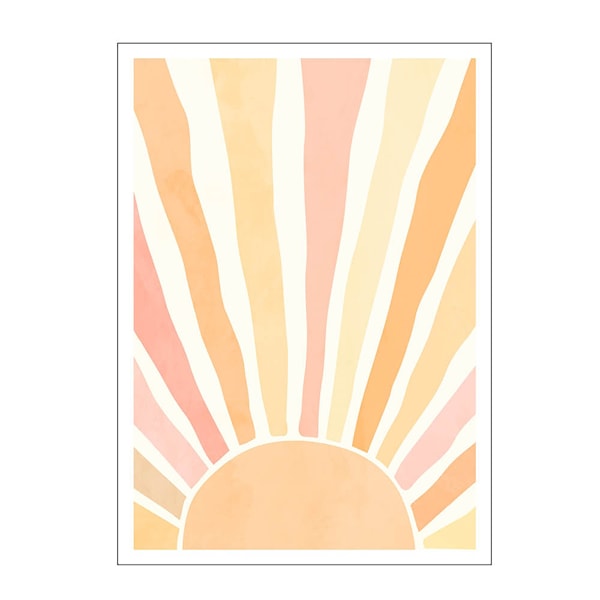 Sarah Manovski poster 30x40 cm boho sunrise