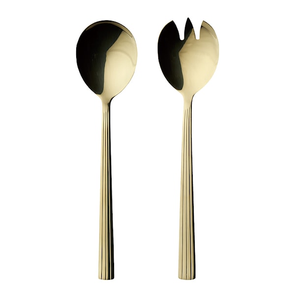 RAW Cutlery salladsset 2 delar gold