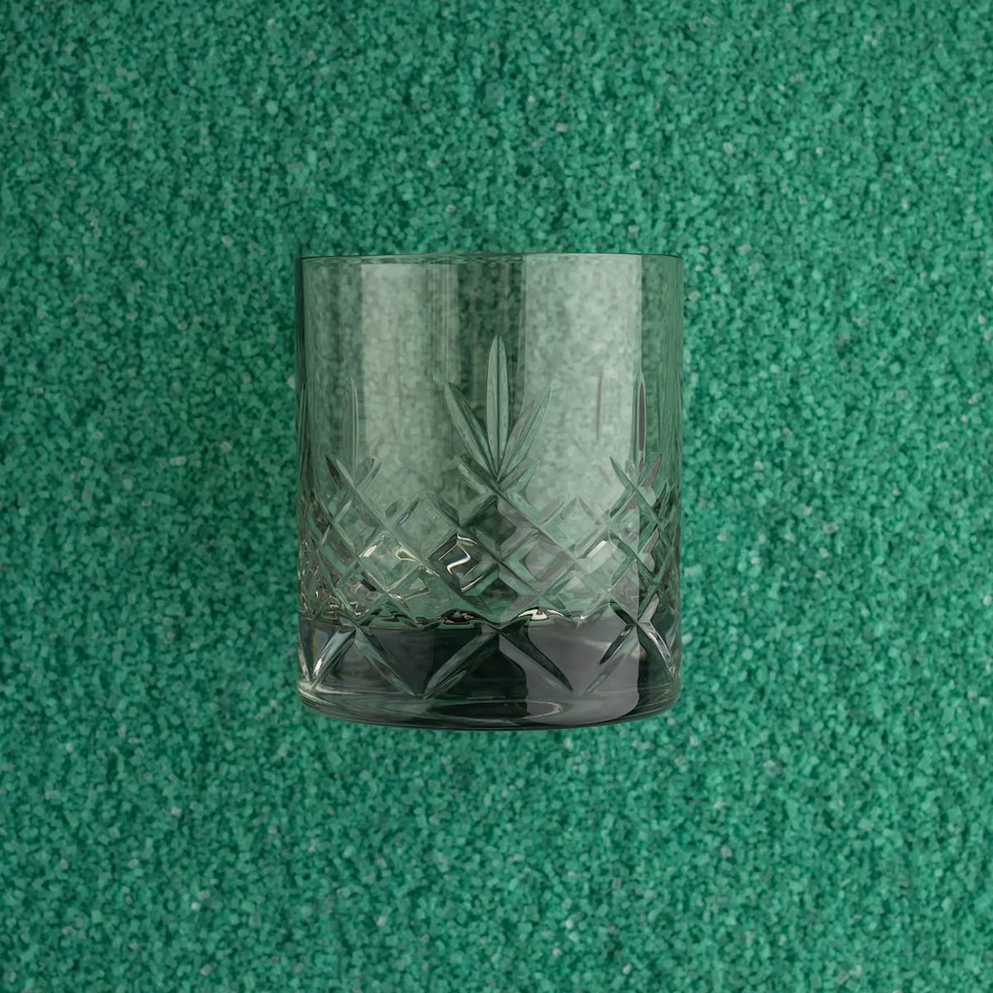 Frederik Bagger Crispy Lowball Glas 38 cl 2-pack Emerald