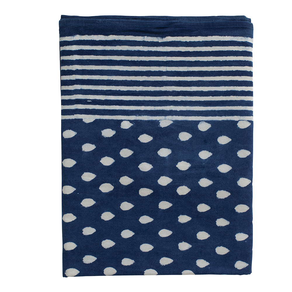 Chamois - Indigo Bordsduk 150x350 cm Drop