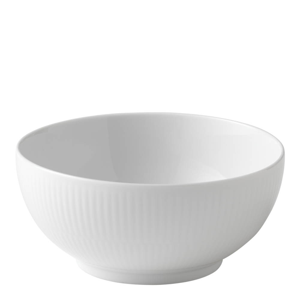 Royal Copenhagen – White Fluted Skål 15 cm 73 cl