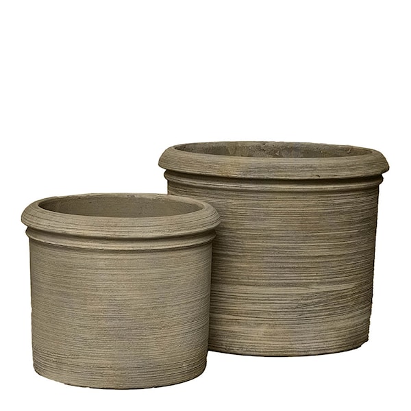 Bari blomkruka 34/44 cm 2-pack terracotta choklad