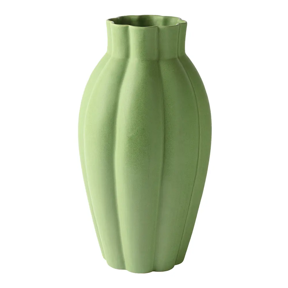 Birgit vase 35 cm olive