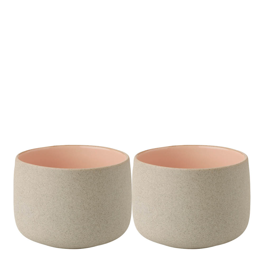 Läs mer om Stelton - Emma Mugg 15 cl 2-pack Rose