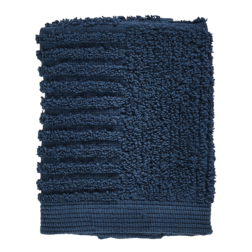 Läs mer om Zone - Classic tvättlapp 30x30 cm dark blue