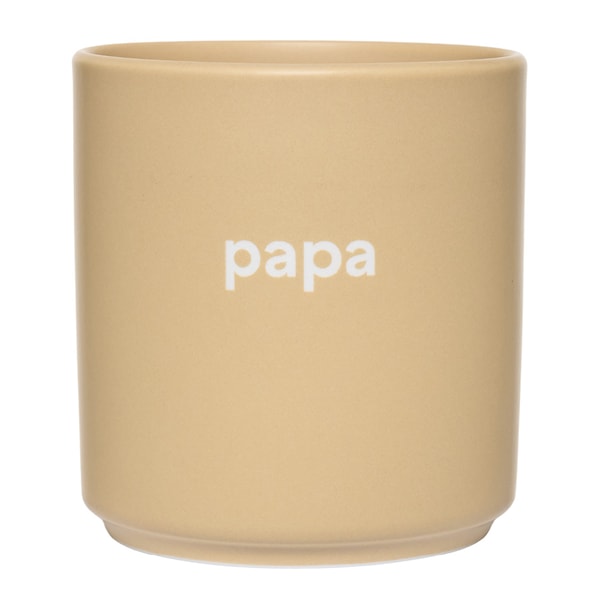 Favourite Mugg Papa 25 cl Beige