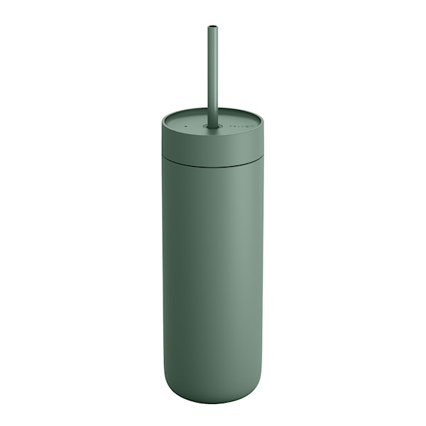 Carter Cold Desert Capsule tumbler med sugrör 590 ml smoke green