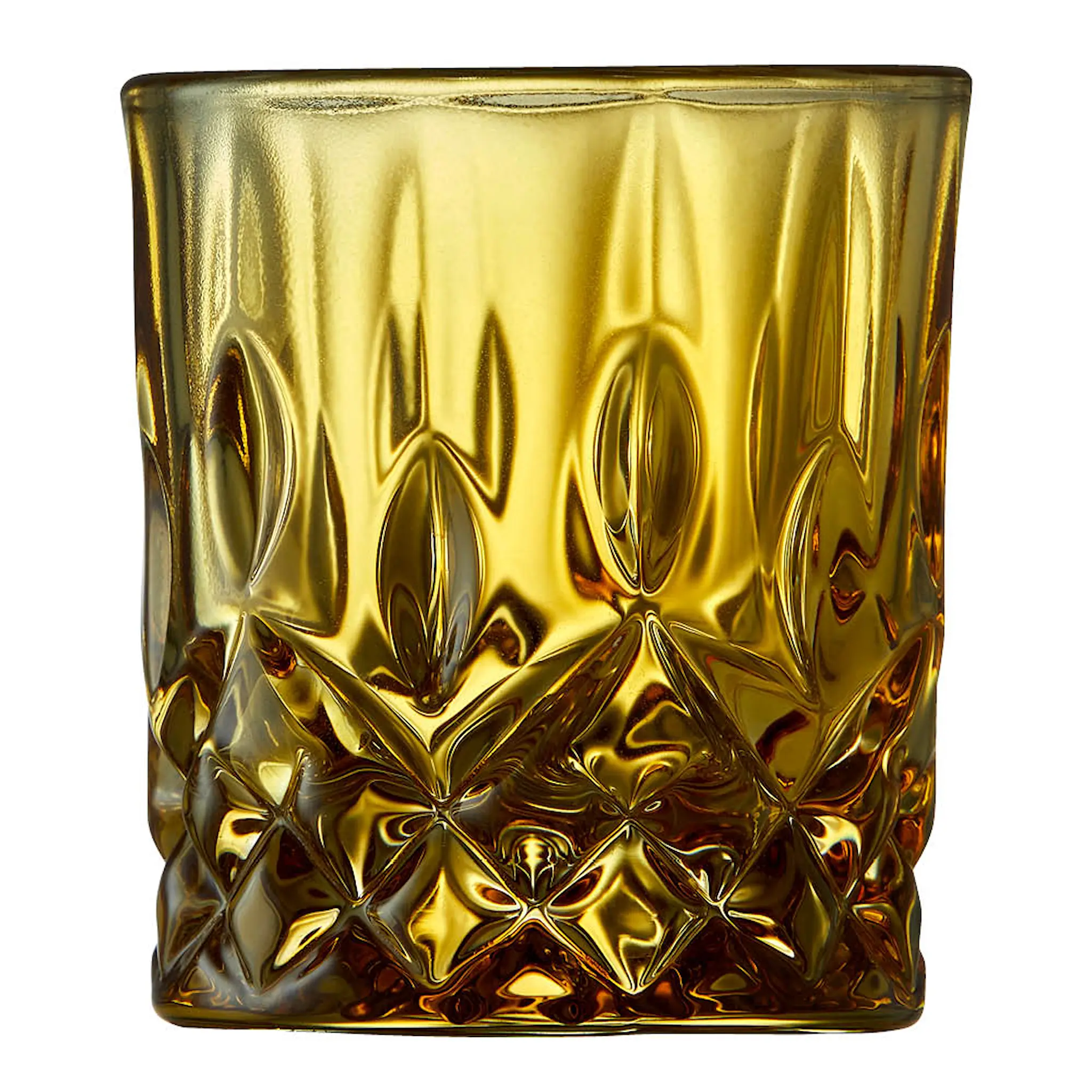 Lyngby Glas Sorrento Shotglas 4 cl 4-pack Amber