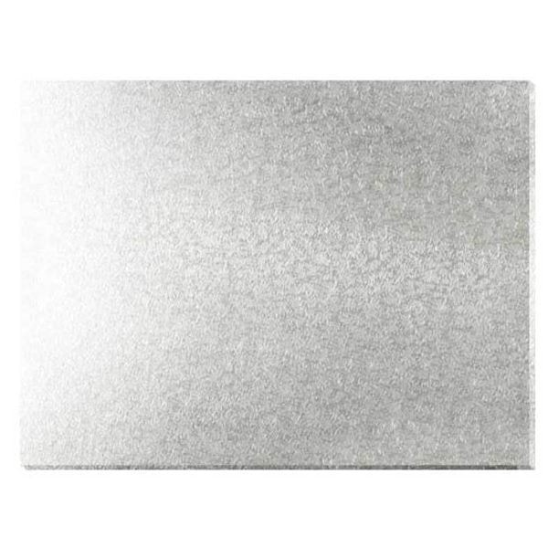 Tårtbricka Rektangulär 33x46 cm 2-Pack Silver