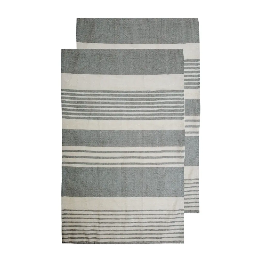 Ella Hamam kjøkkenhåndkle 2 stk 50x70 cm grå