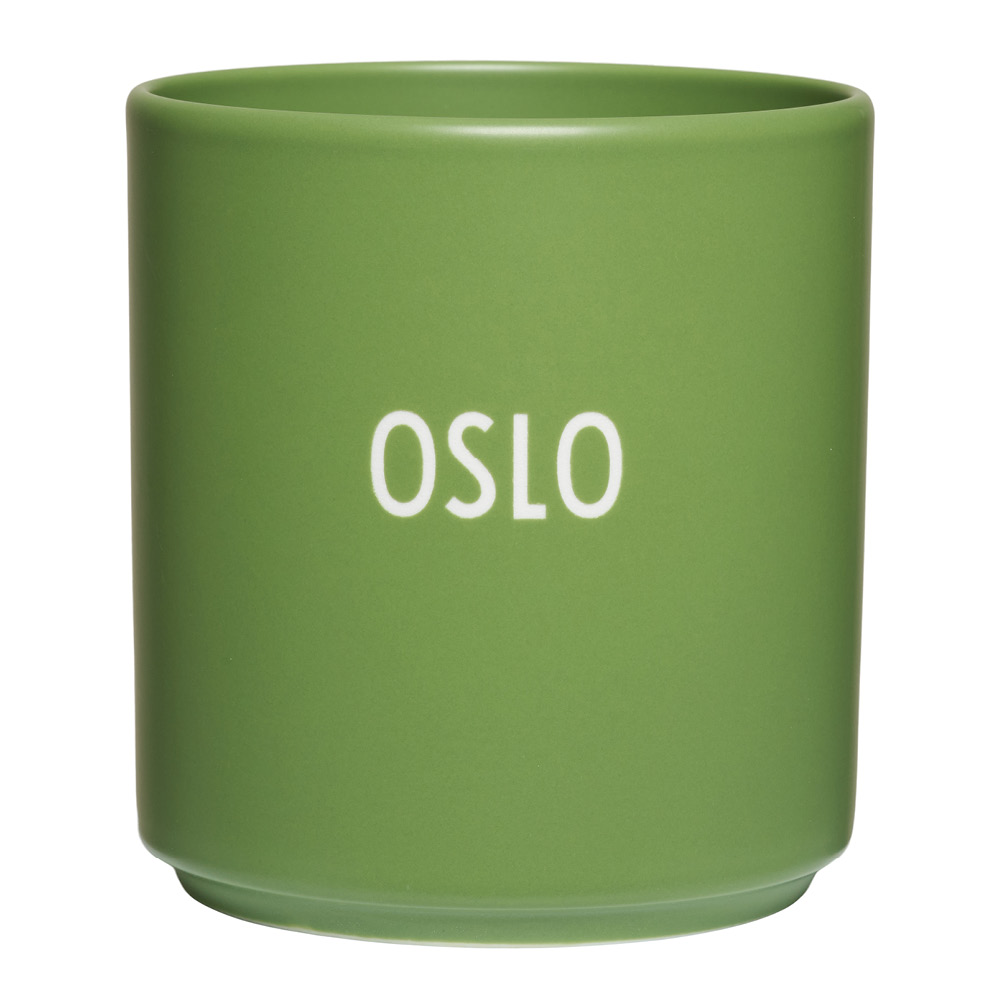 Design Letters – Favourite Mugg Oslo 25 cl Grön