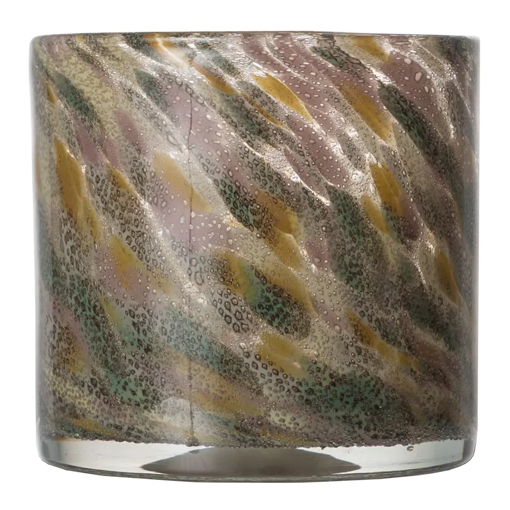 Calore vase/lyslykt 15x15 cm multi
