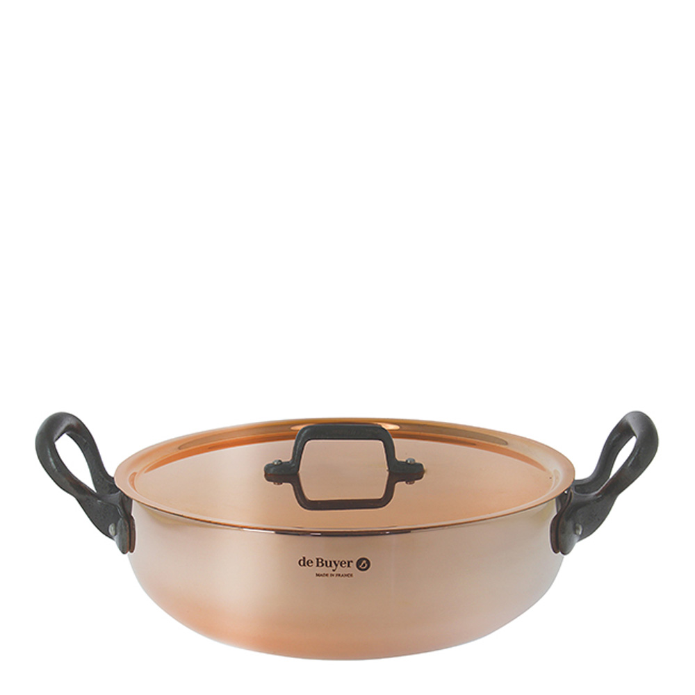 de Buyer – Prima Matera Sauteuse 4,9 L 28 cm Koppar/Gjutjärn