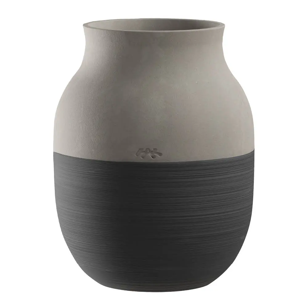 Omaggio Circulare vase 20 cm antrasittgrå