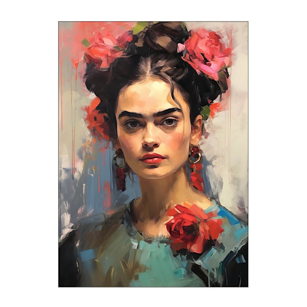 Atelier Imaginare poster 50x70 cm frida kahlo 2