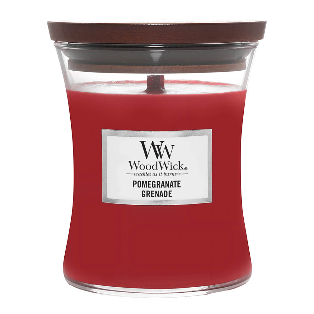 WoodWick - Hourglass Tuoksukynttilä M Pomegranate