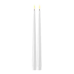 DeluxeHomeart Real Flame Kynttilä LED 2,2x28 cm 2 kpl