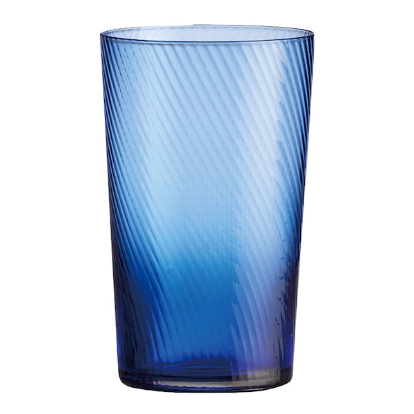 RAW Unique swirl highball glas 45 cl dark blue