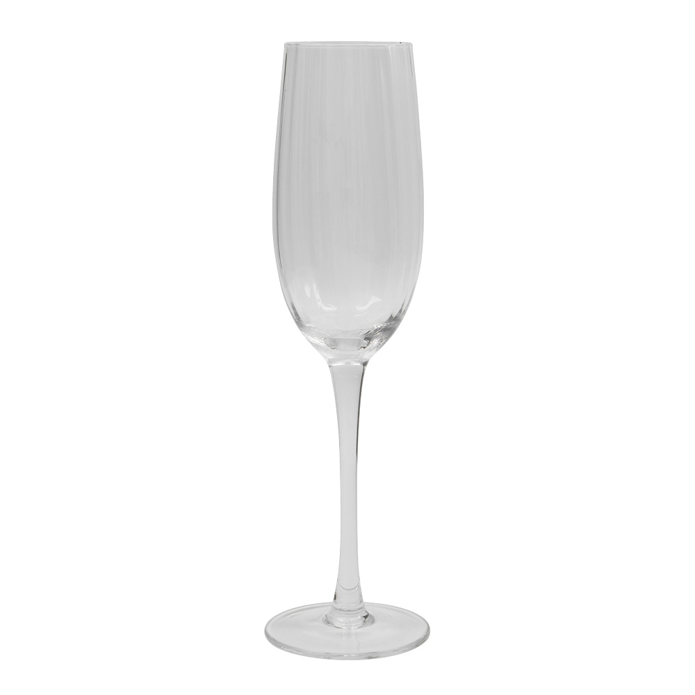 House Doctor – Rill champagneglas 23 cl klar