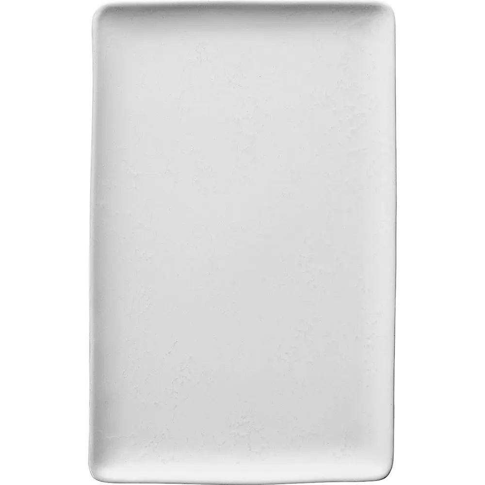 RAW Arctic White tallerken rektangulær 31,5x20 cm