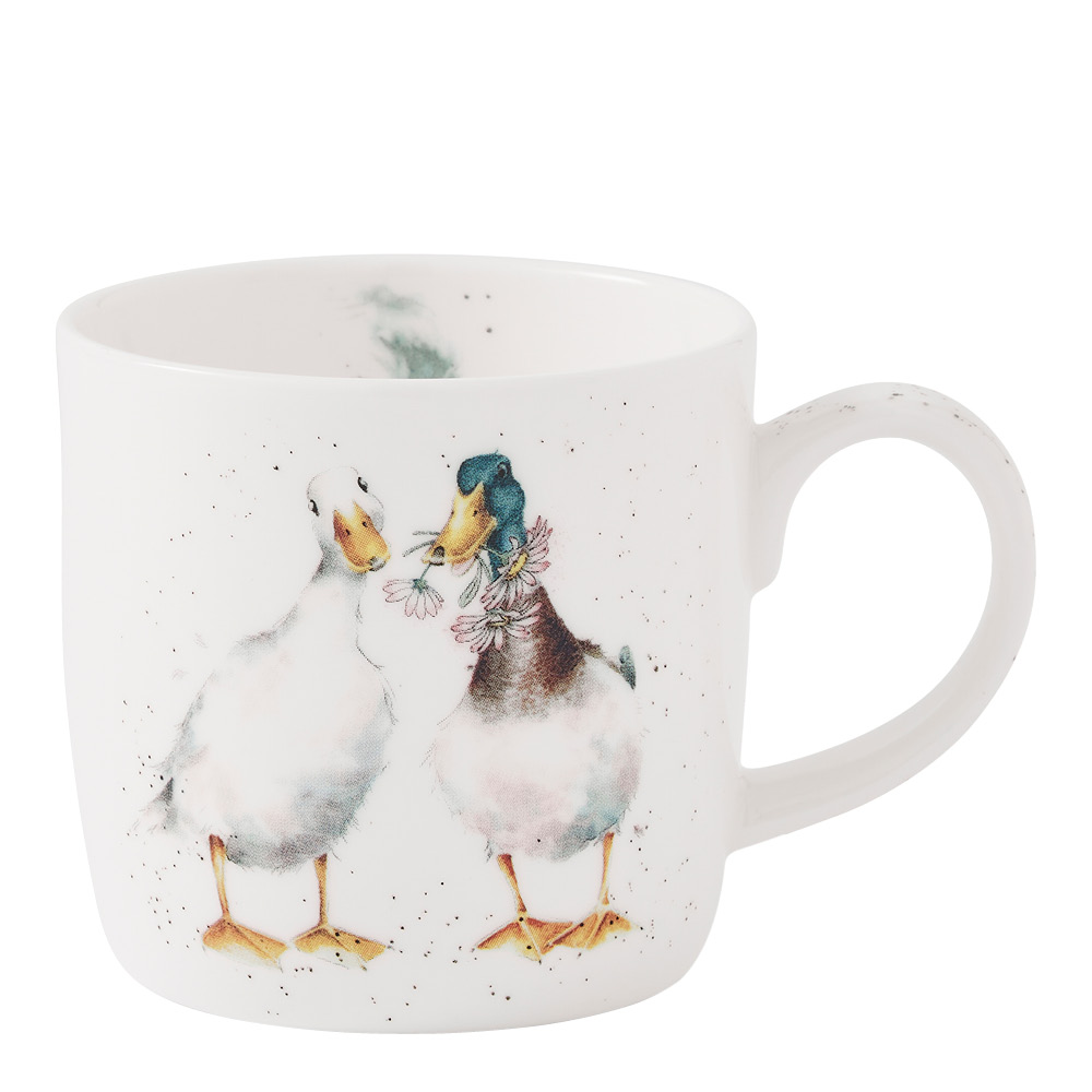 Läs mer om Royal Worcester - Wrendale mugg 31 cl duck love