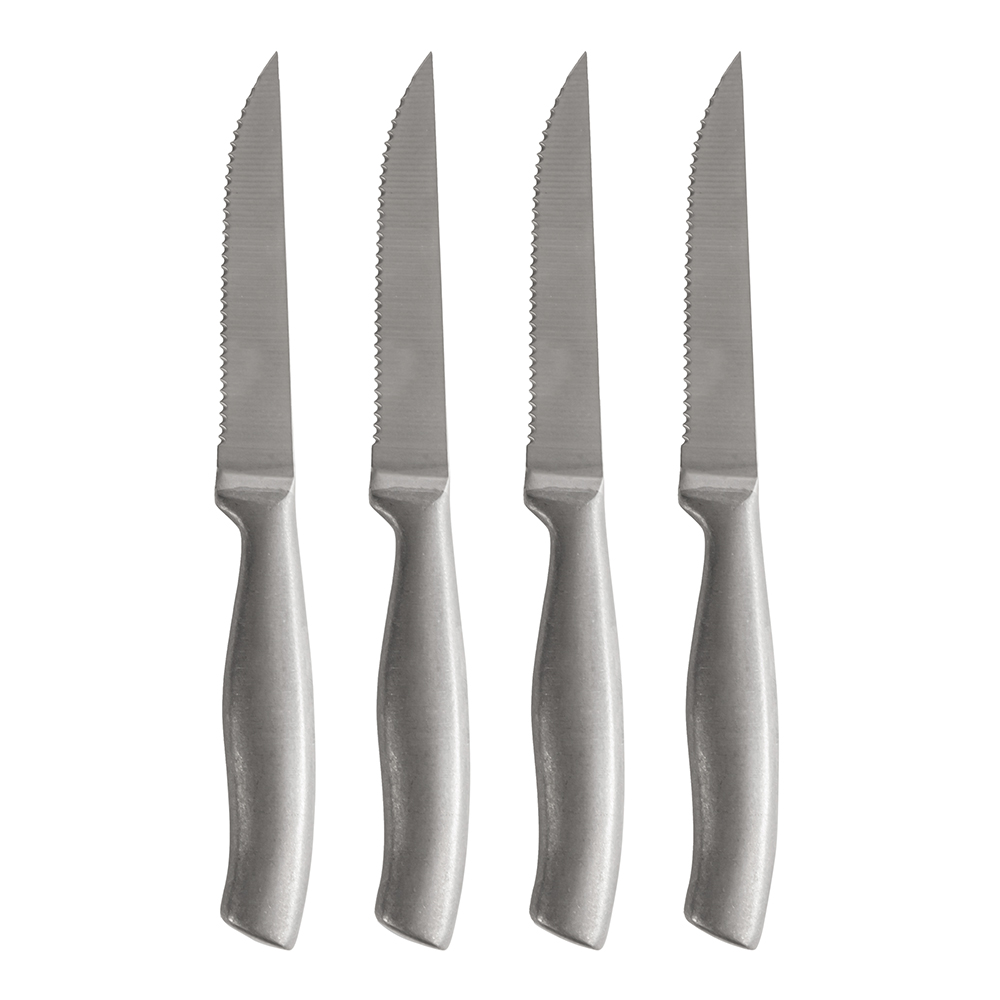 Sagaform – Fredde Grillkniv 22,5x2x2 cm 4-pack Silver