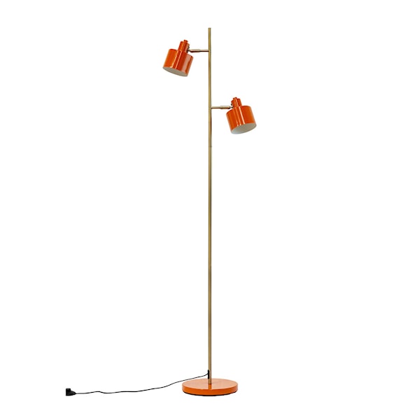 Ocean golvlampa 160 cm orange/mässing