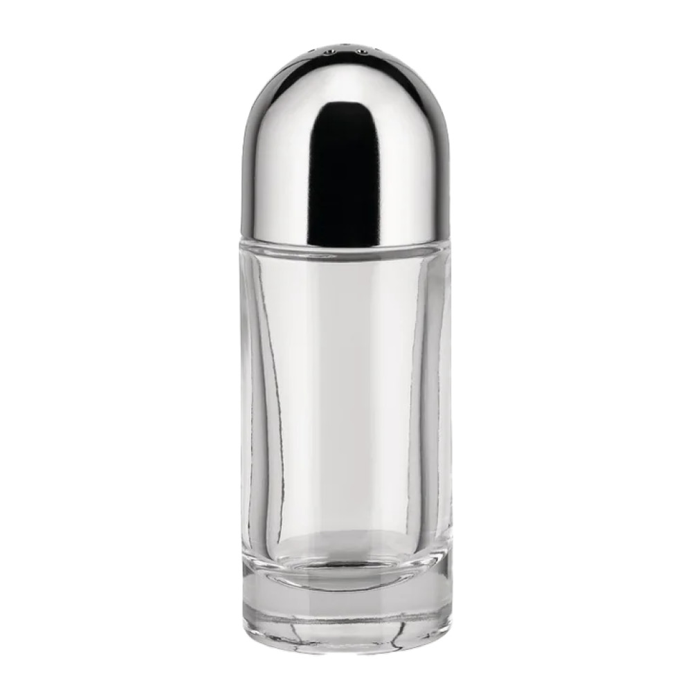 Alessi – Salt Castor saltströare 10 cm stål/glas