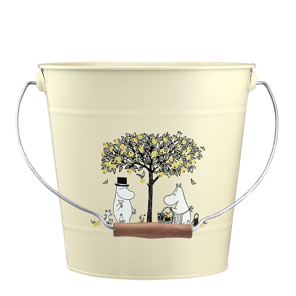Produktfoto för Muurla Mumin hink 10 L Äpplen