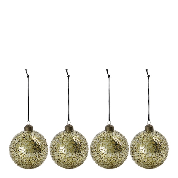 Chosen julkulor 8 cm 4-pack guld