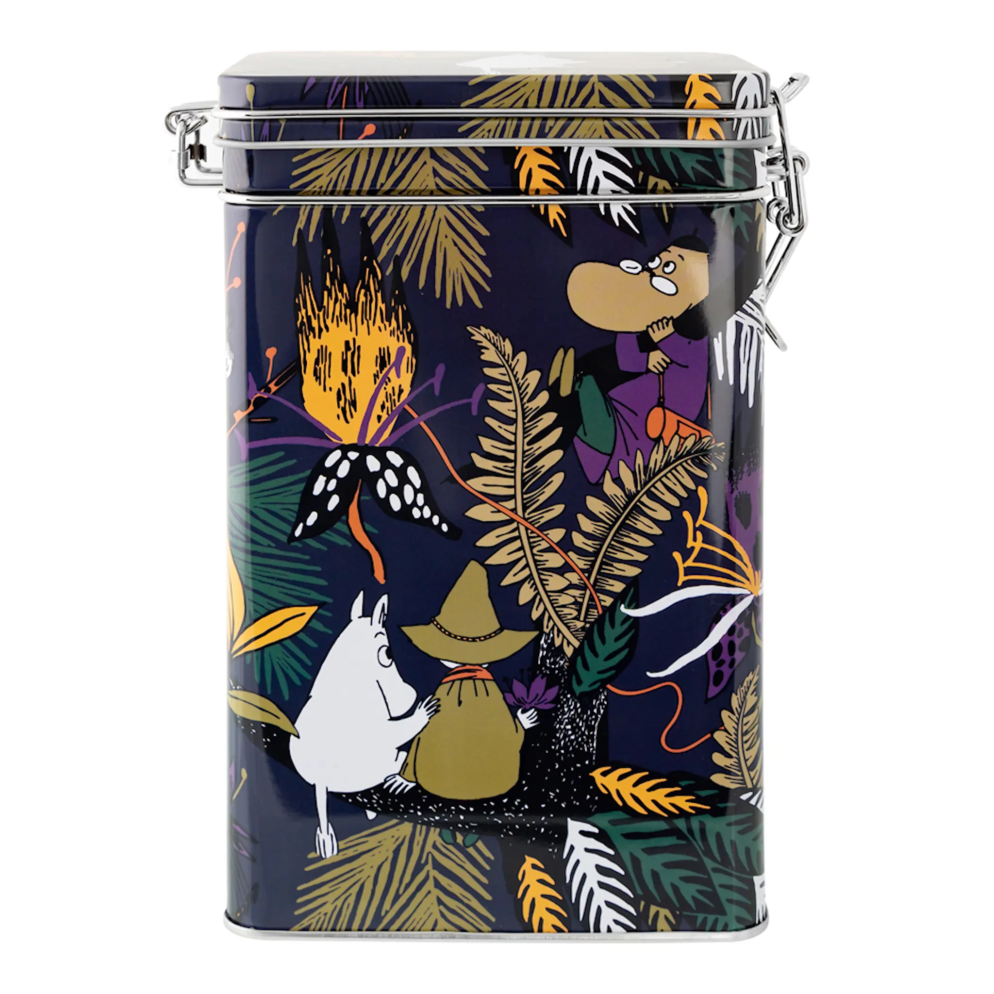 Moomin Orkide kaffeboks 15x20x8 cm
