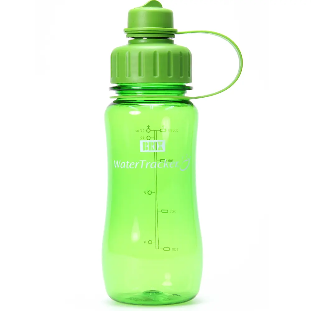 WaterTracker drikkeflaske 0,5L green