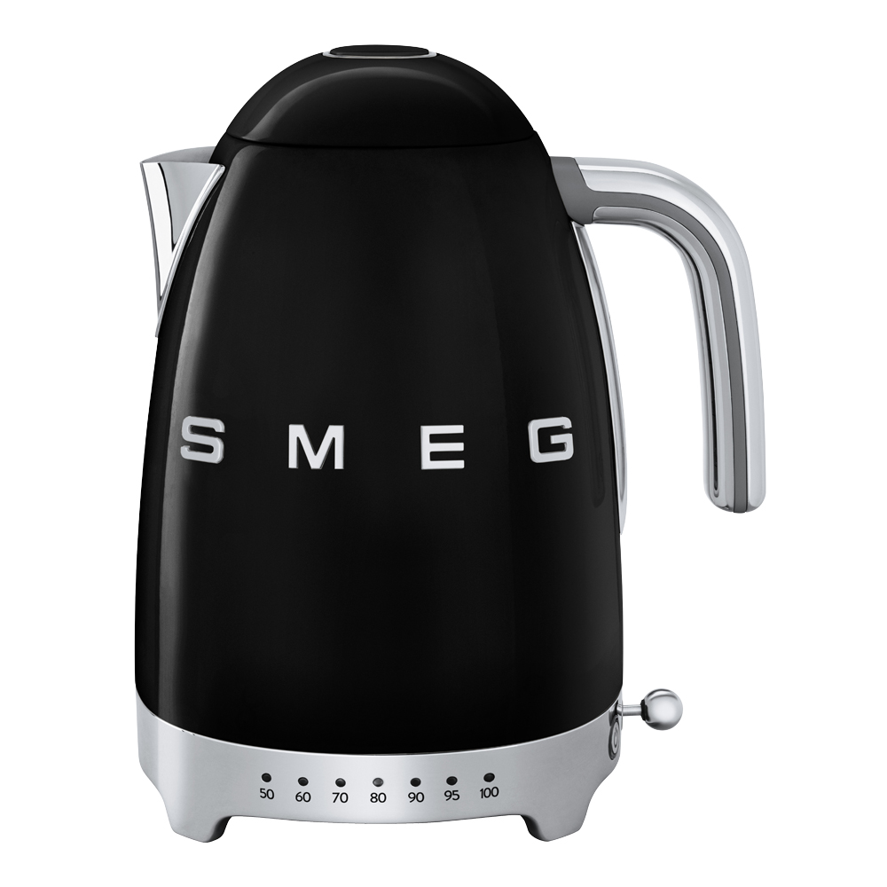 Smeg – Smeg Vattenkokare KLF04 7 temperaturer 1,7 L Svart