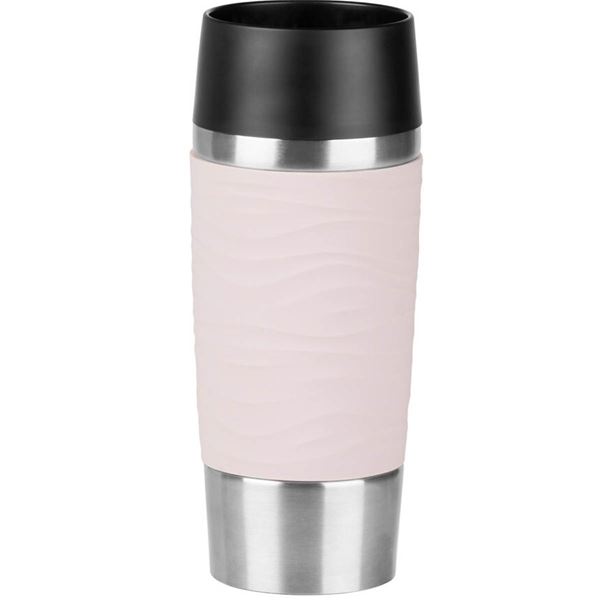 Läs mer om Tefal - Termosmugg 36 cl Wave Silk Pink