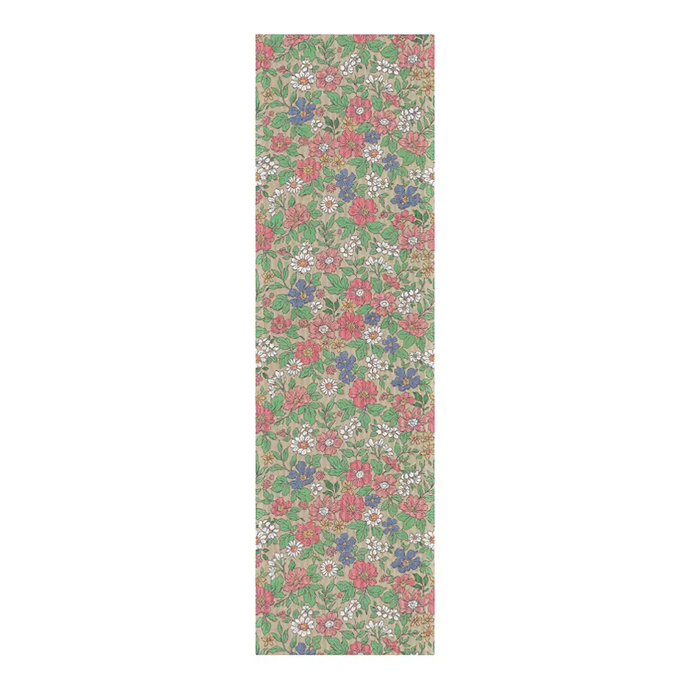 Blomstereng bordløper 35x120 cm rosa