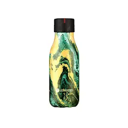 Les Artistes Bottle Up Design Termosflaska 0,28L Grön/Guld/Marmor