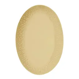 Aida - Life in colour Confetti ovalt fat 36x25,5 cm mustard